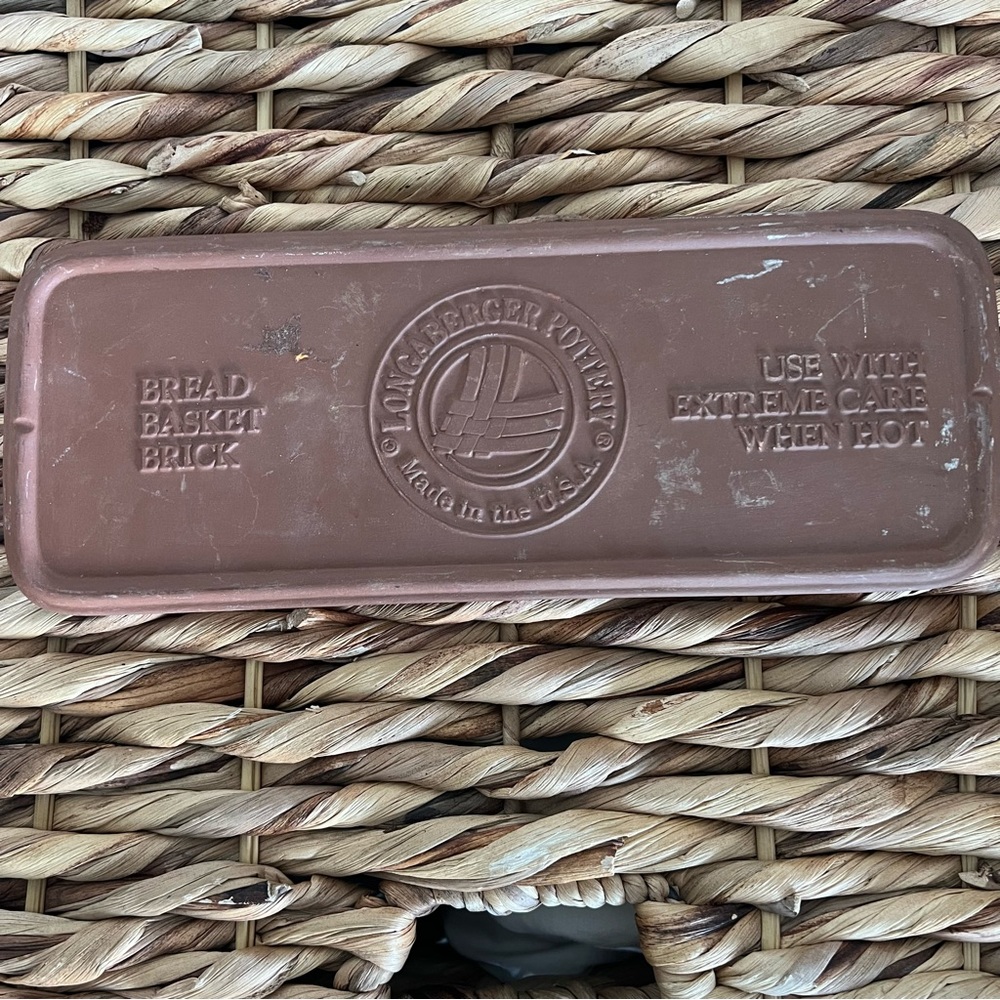 Longaberger bread brick